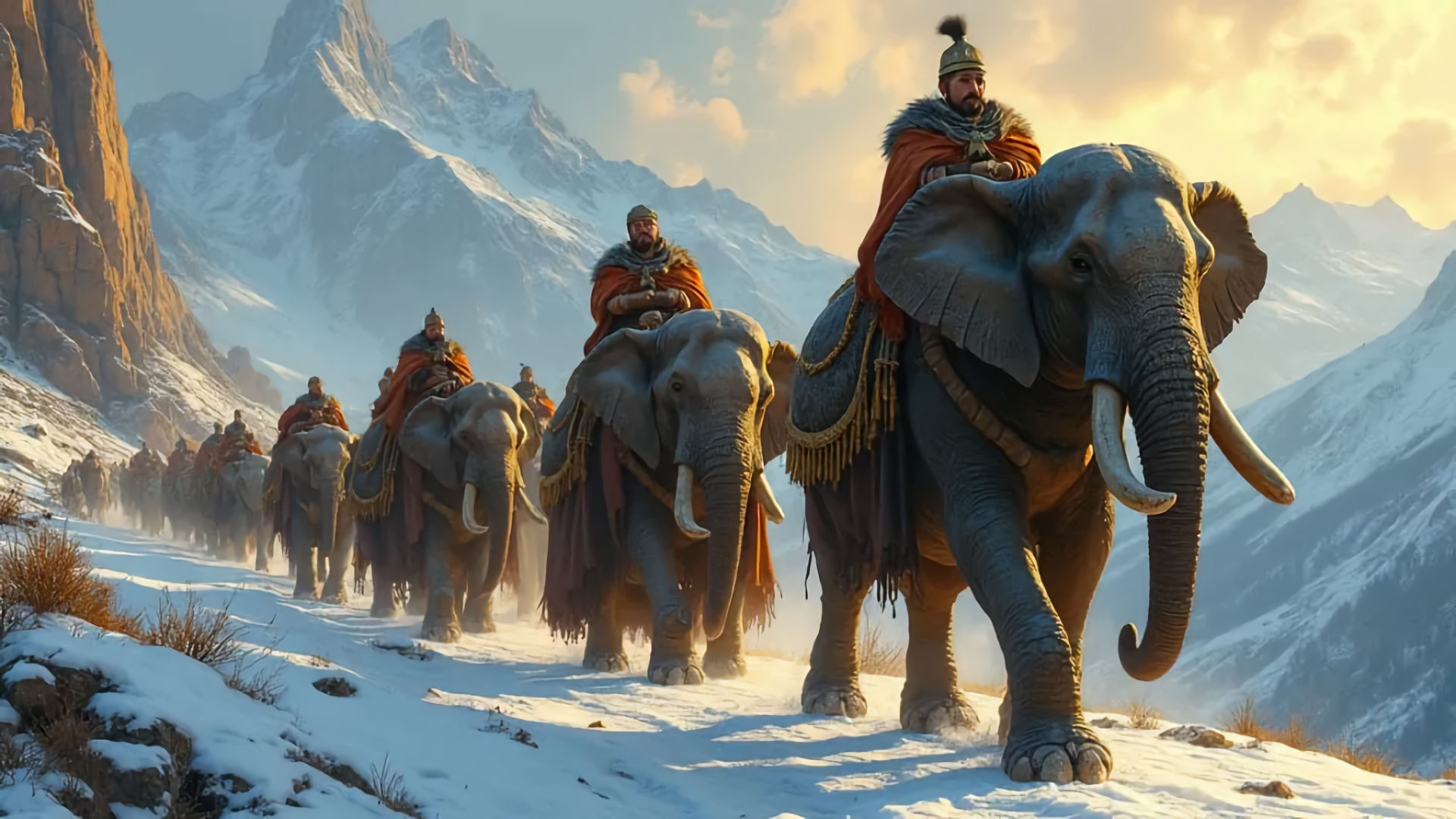 Hannibal Crossing the Alps