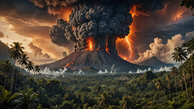 The Eruption of Mount Tambora