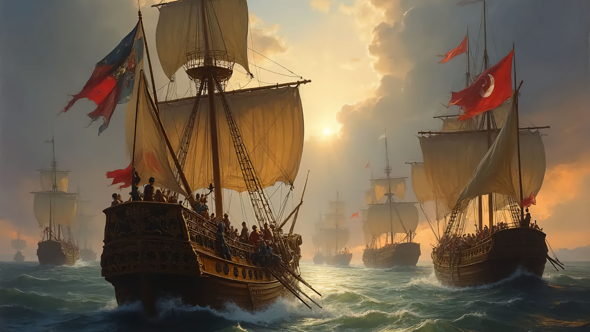 The Battle of Lepanto