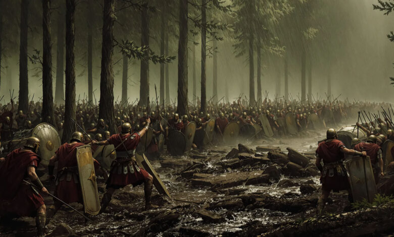 The Battle of Teutoberg Forest