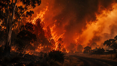 The Black Saturday Bushfires