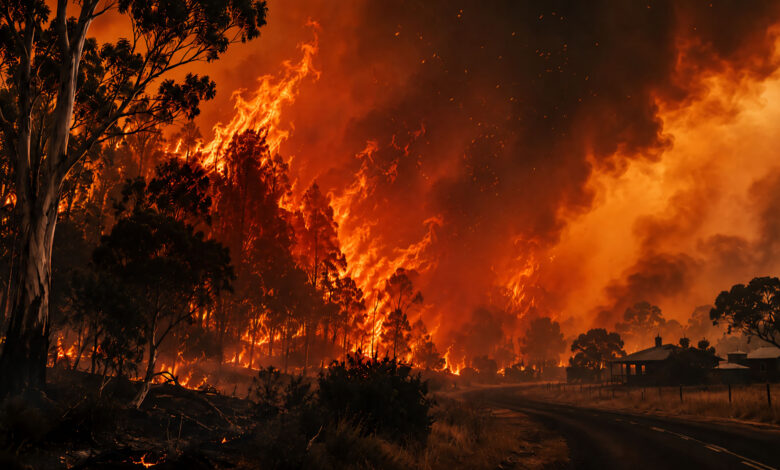 The Black Saturday Bushfires